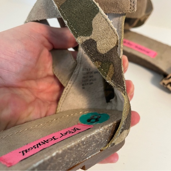 Betsey Johnson Women's Leopard Print Sandals - Picture 5 of 8